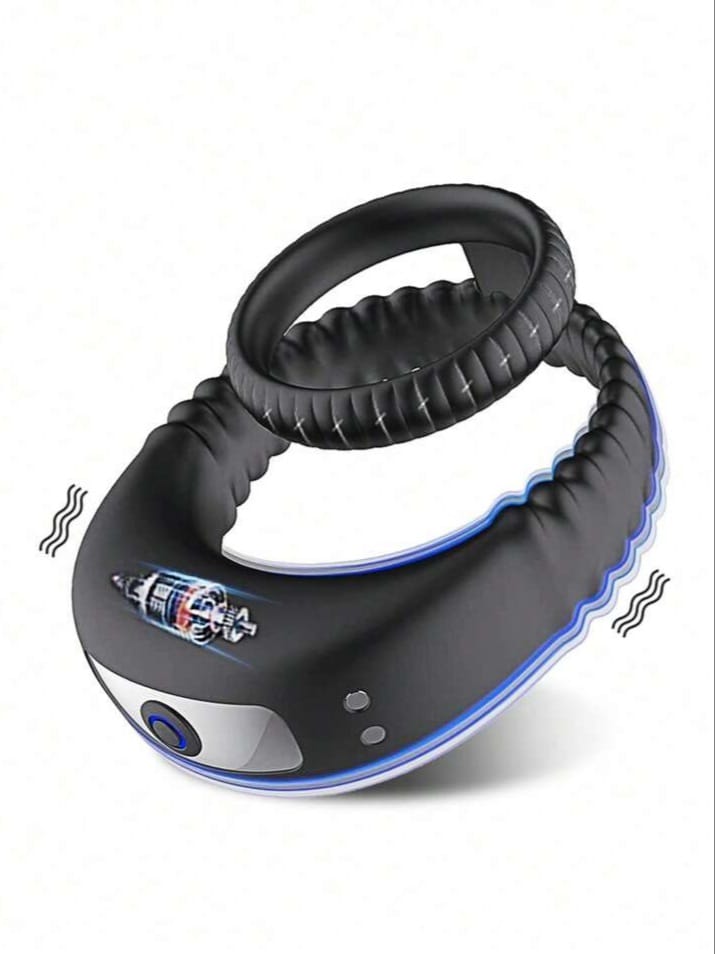 Cock Ring Vibrator for Erection Enhancer to Long Time